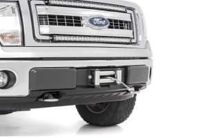 Ford F-150 Hidden Winch Mounting Plate - Front - Rough Country - '09-'14 Ford F-150 Hidden Winch Mounting Plate - Front - Rough Country - '09-'14